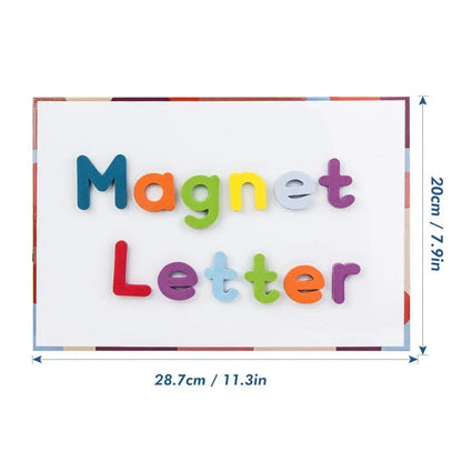 Magnetic English Alphabet Stickers