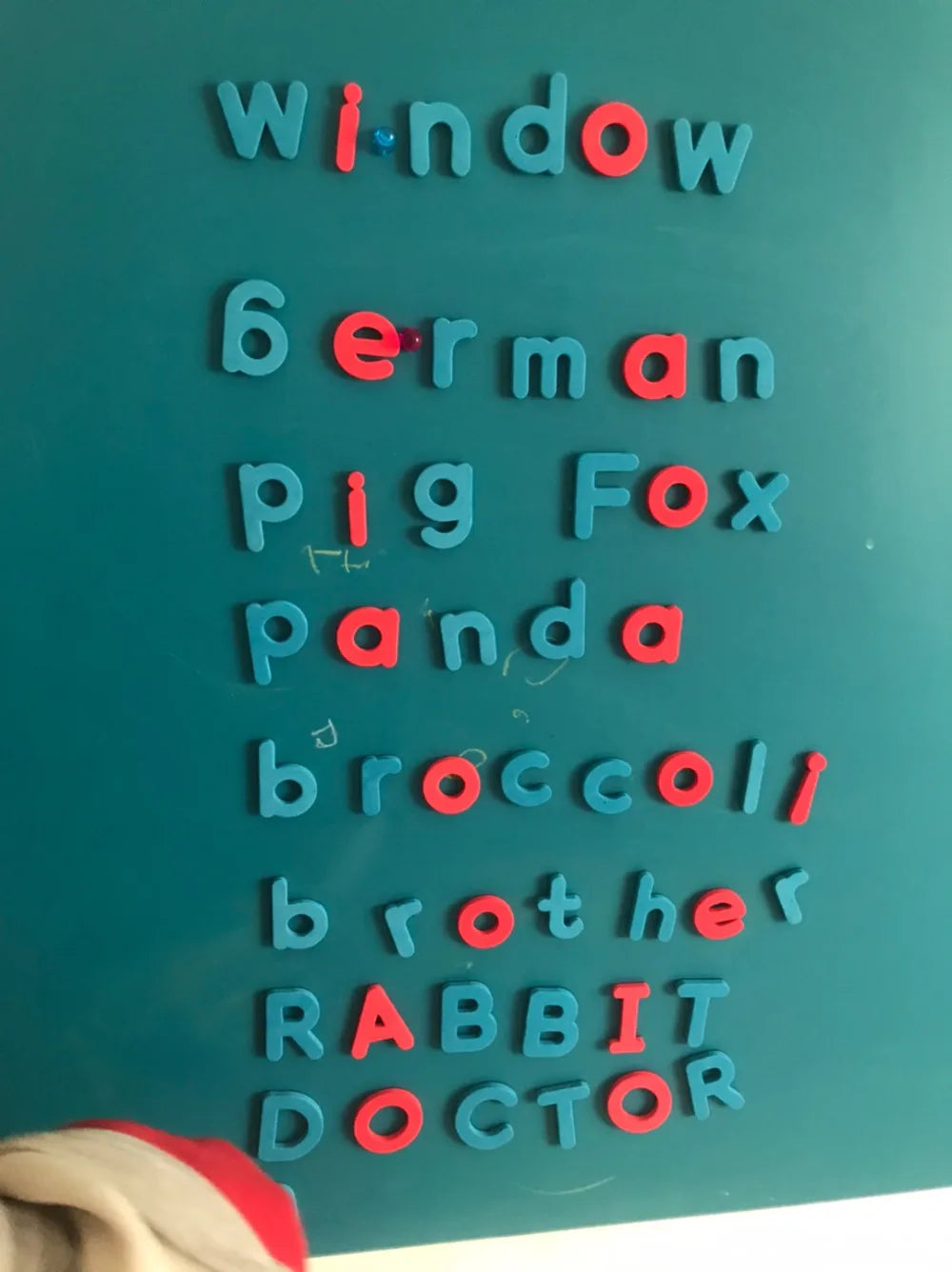 Magnetic English Alphabet Stickers