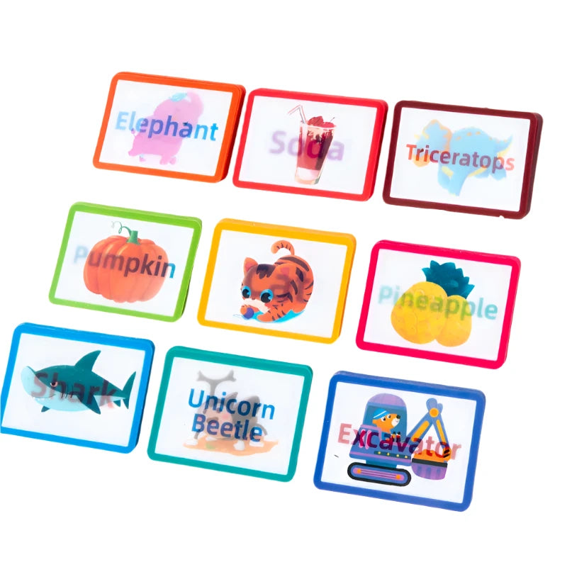 Montessori 3D Cognitive Card