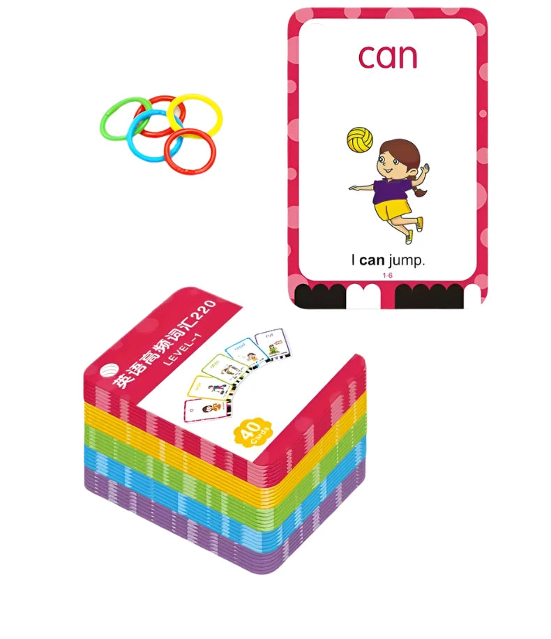 I Can Read Sentence English Learning Machine Flashcards