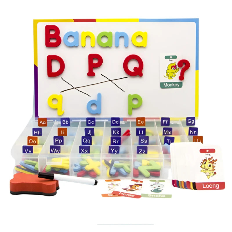 Magnetic English Alphabet Stickers