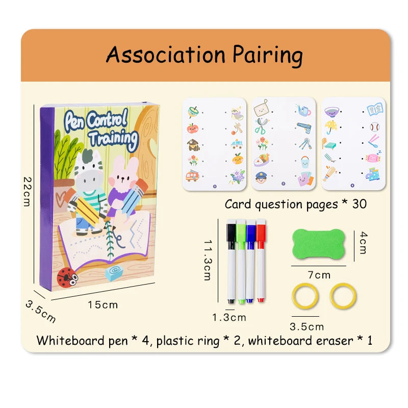 Montessori Books Pen Control Training