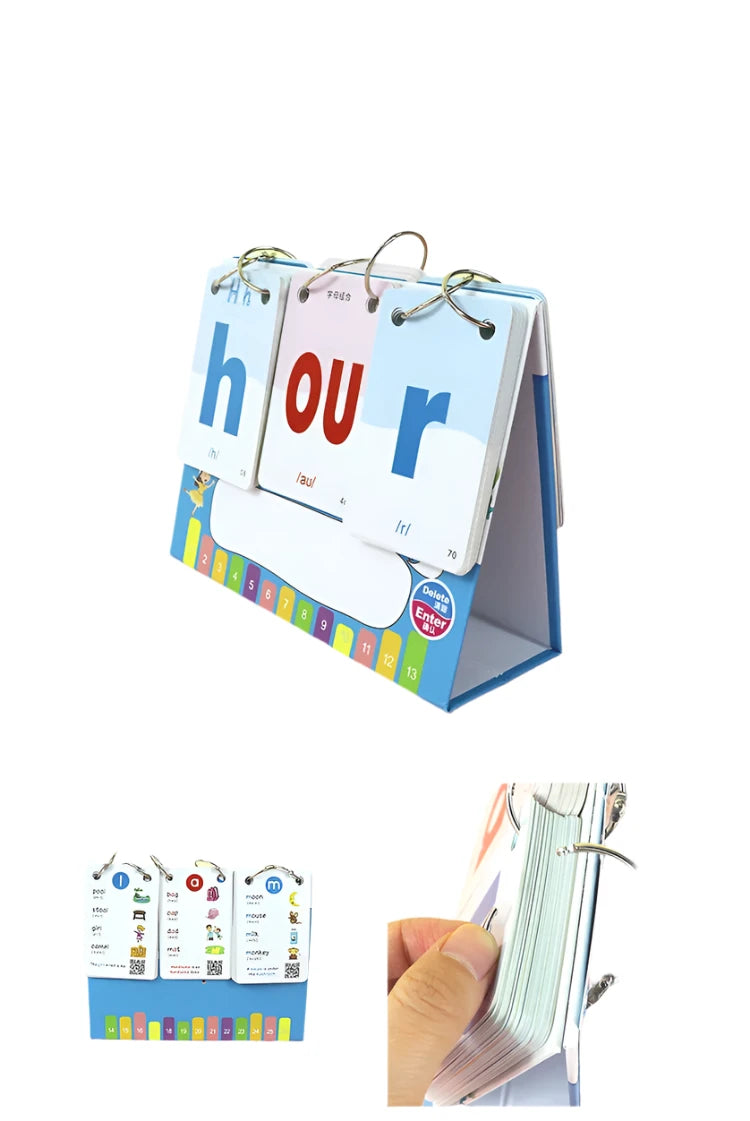 English Phonics Desk Calendar Set