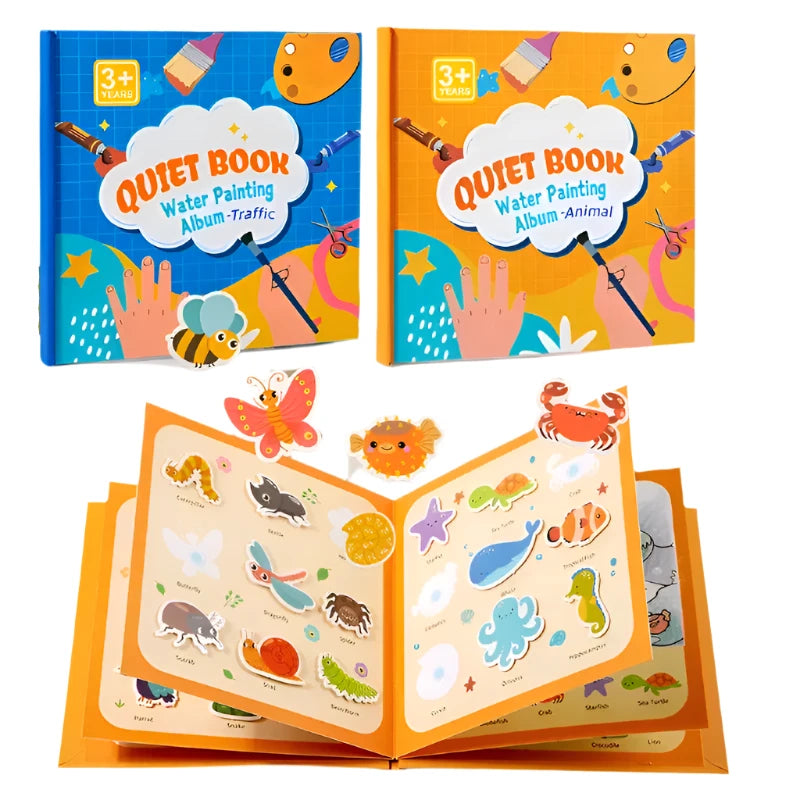 Quiet Book Magical Water Drawing Book