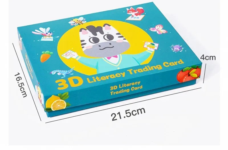 Montessori 3D Cognitive Card